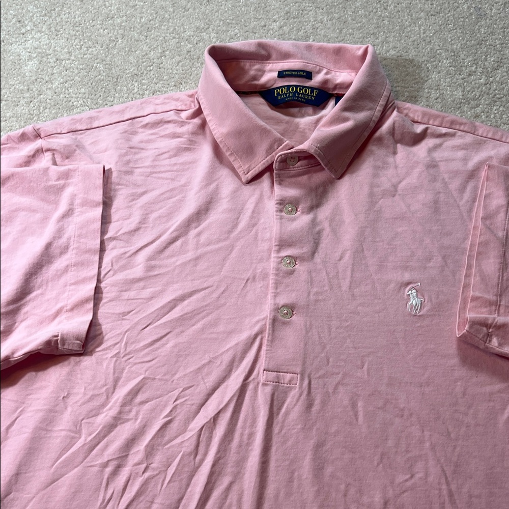 Ralph Lauren Pink Polo Shirt‎